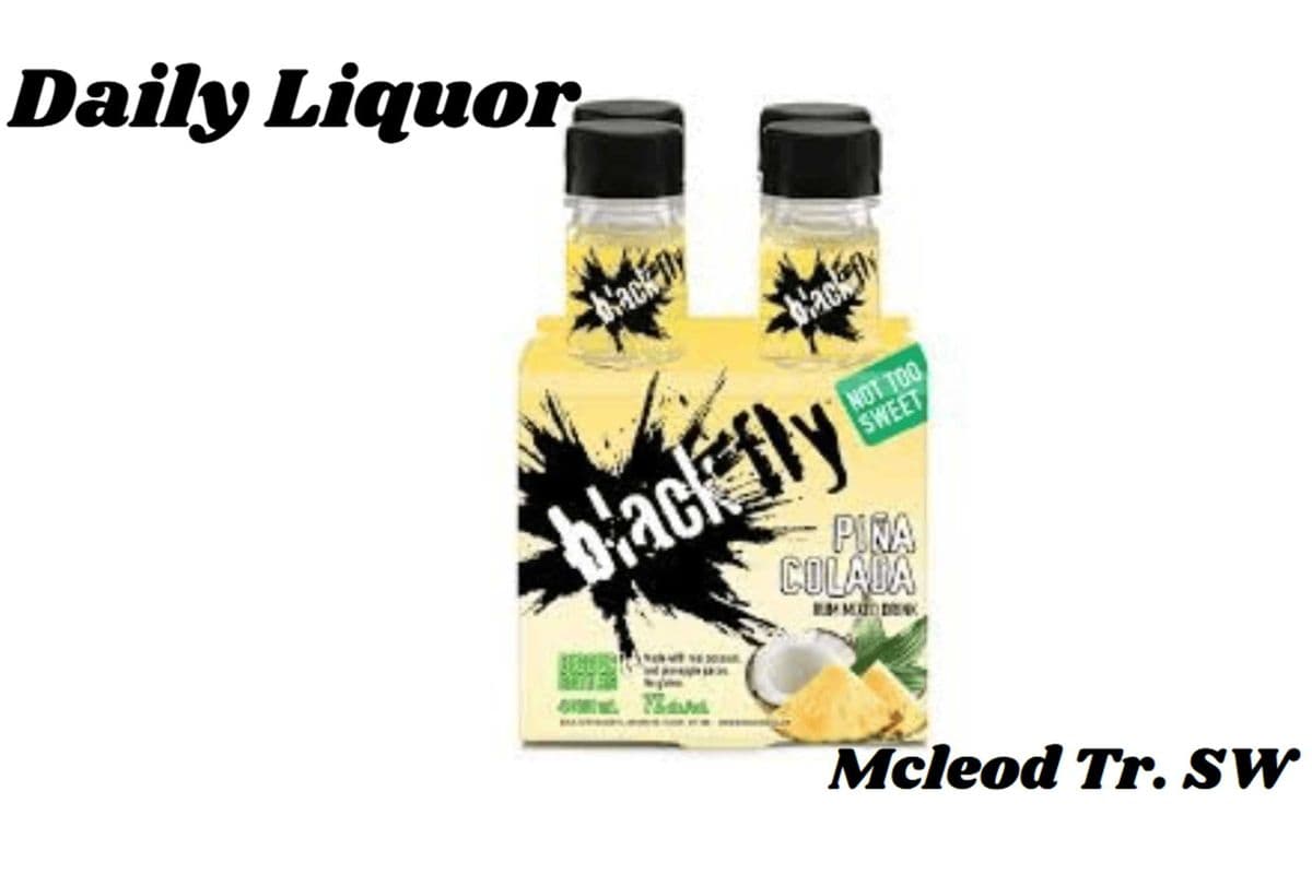 BLACK FLY RUM PINA COLADA 4 BOTTLES (1 x 4*400ML)