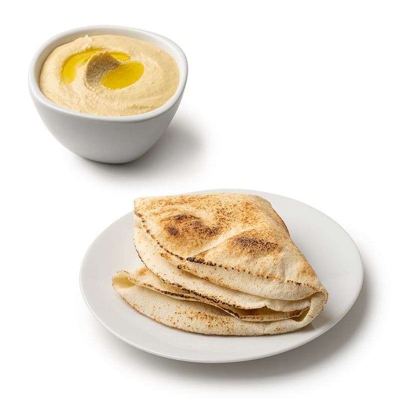 Side of Hummus and Pita