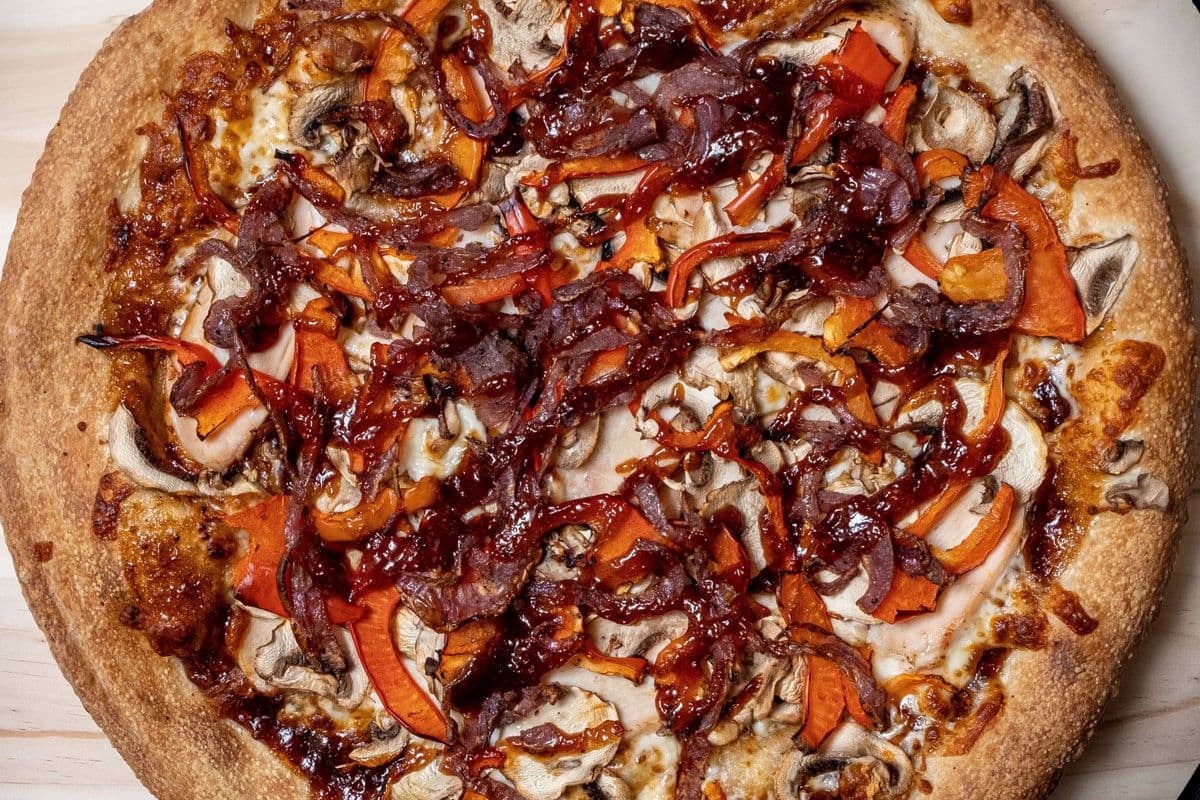 9" Small Sweet BBQ Chicken Pizza