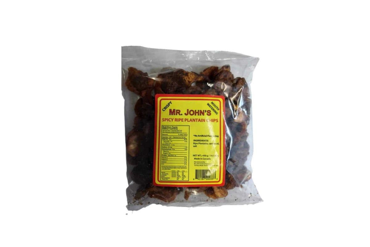 Mr John's Plantain Chips Ripe 300g