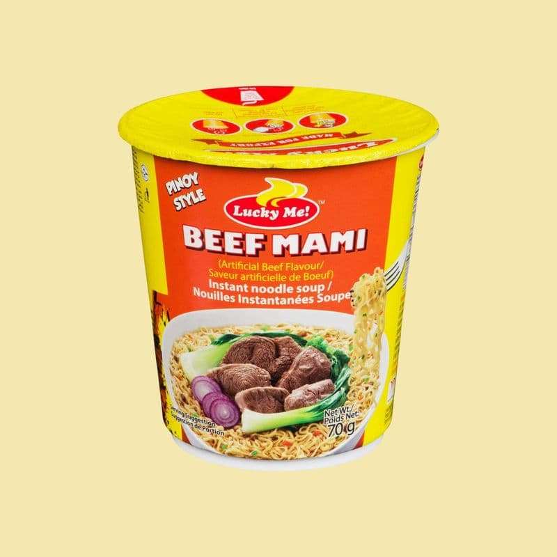 Special Beef (Beef Mami) Instant Cup, 70g - Lucky Me