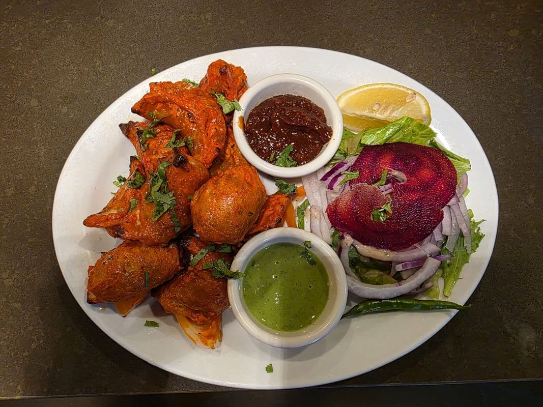 Tandoori Veg Momos