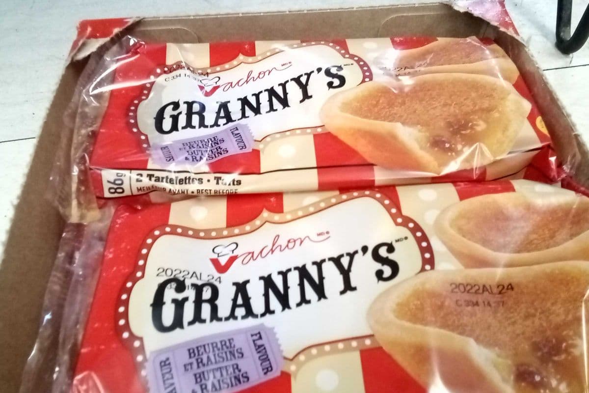 Vachon granny's butter tarts