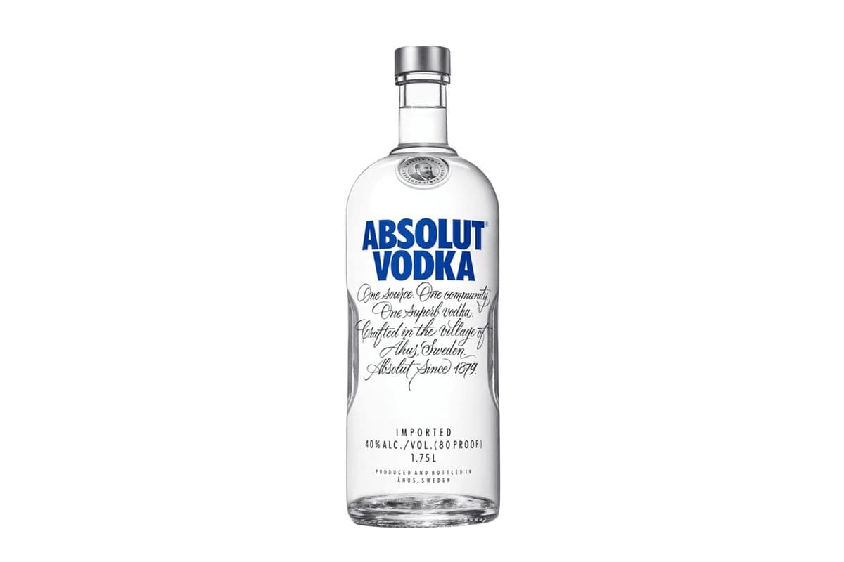 Absolut Vodka (1.75 L Bottle) (1 x 1750ML)
