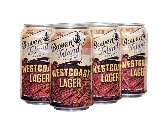 BOWEN ISLAND LAGER (6x355ML)