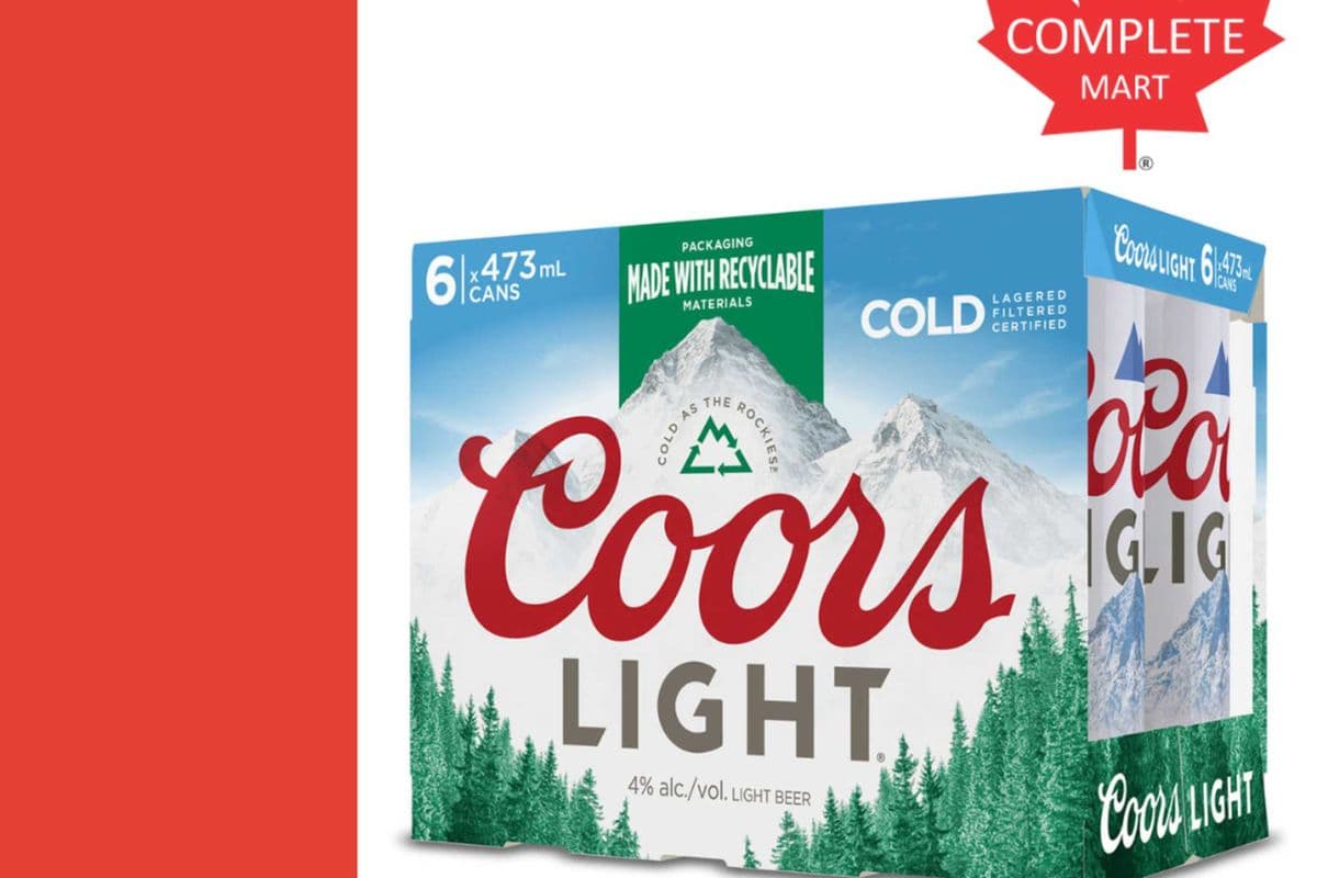 COORS LIGHT 6 PK 473ML (6 x 473ML)