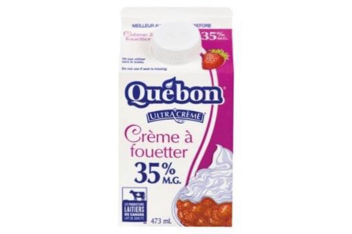 Québon - Crème à Fouetter / Whipping Cream 35 % (473 ml)
