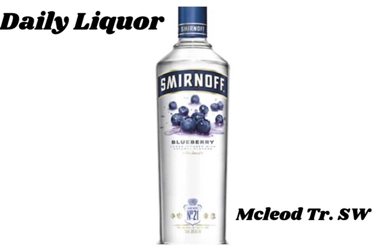 SMIRNOFF BLUEBERRY 750ML (1 x 750ML )