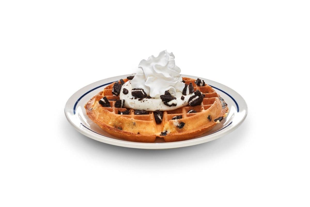 Oreo Cookie Crumble Waffle