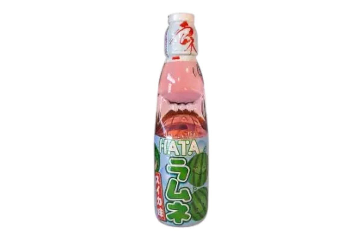 Hata Ramune Drink Watermelon Chinese (100ml) (40 Cal)