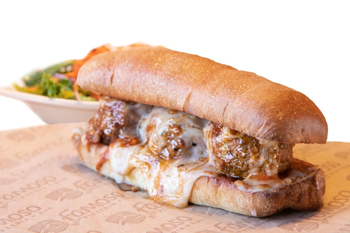 Meatball Hero Sandwich