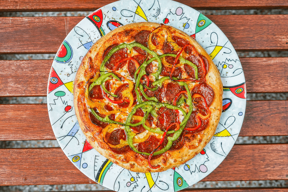 10" Pizza El Gringo( toute garnie classique) / 10" Pizza El Gringo(All Dressed)