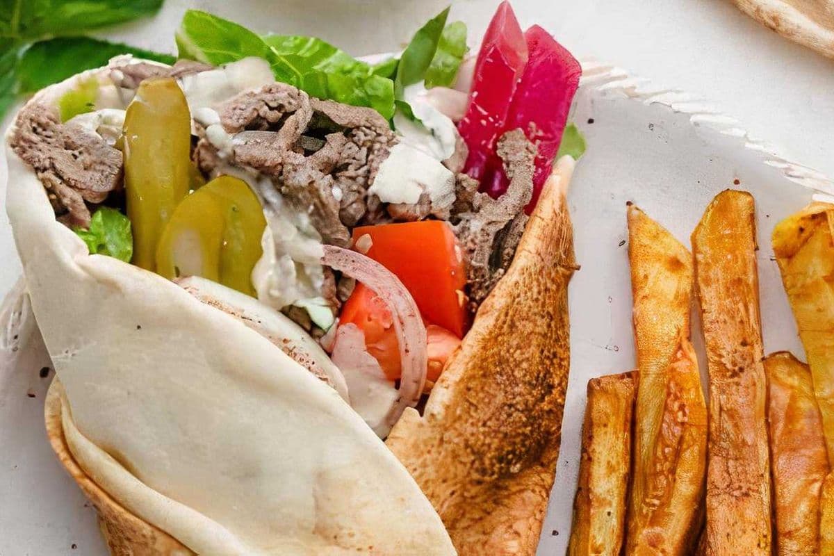 Beef Shawarma Wrap HALAL