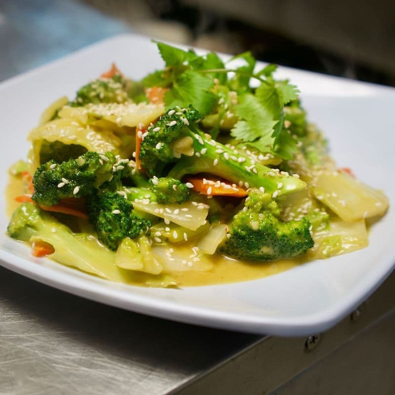 123. Légumes Curry Thai Jaune 咖喱蔬菜