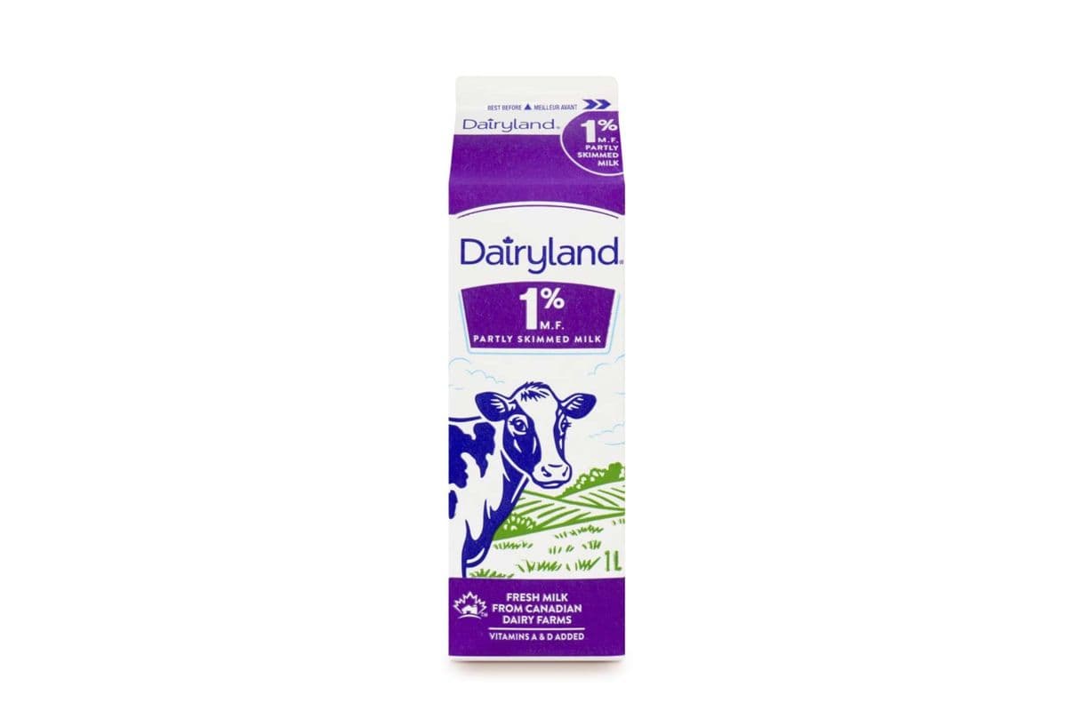 Dairyland 1% Milk (1 L Carton)