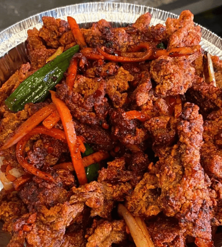 B10. Bombay Beef (Crispy and Dry)