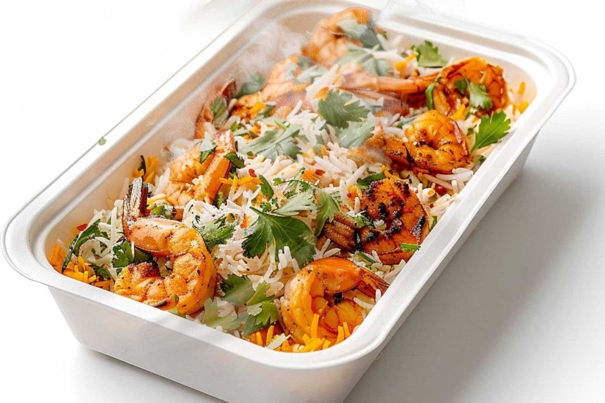 Shrimp Biryani | Biryani de Crevettes