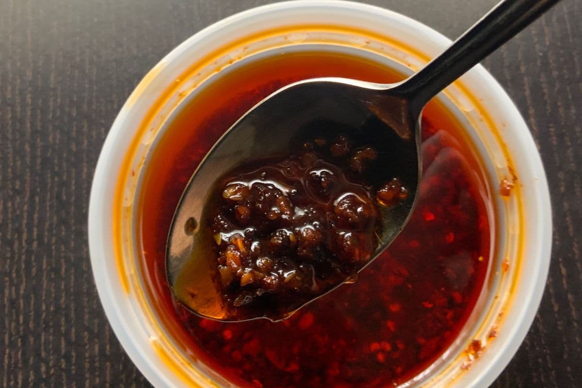 House made chilli garlic oil Large size