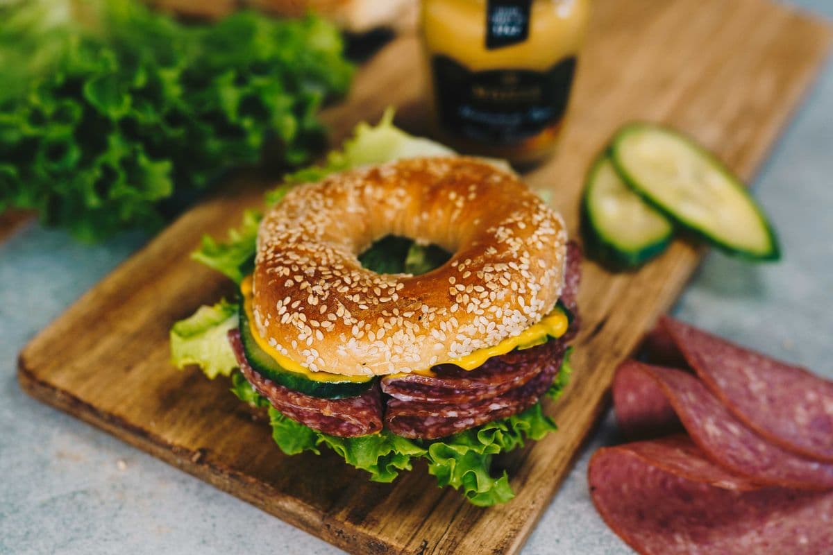 Hungarian Salami Sandwich
