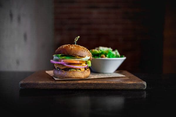 Veggie Burger & Fries