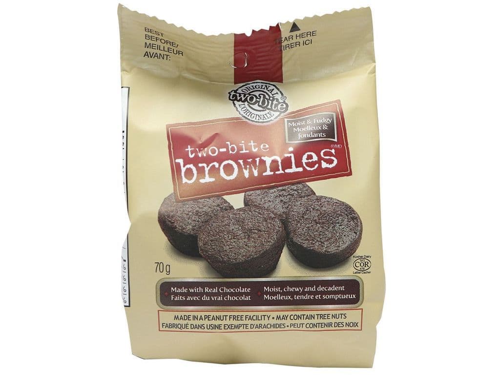 Two Bite Brownies 70g Fudge Snack