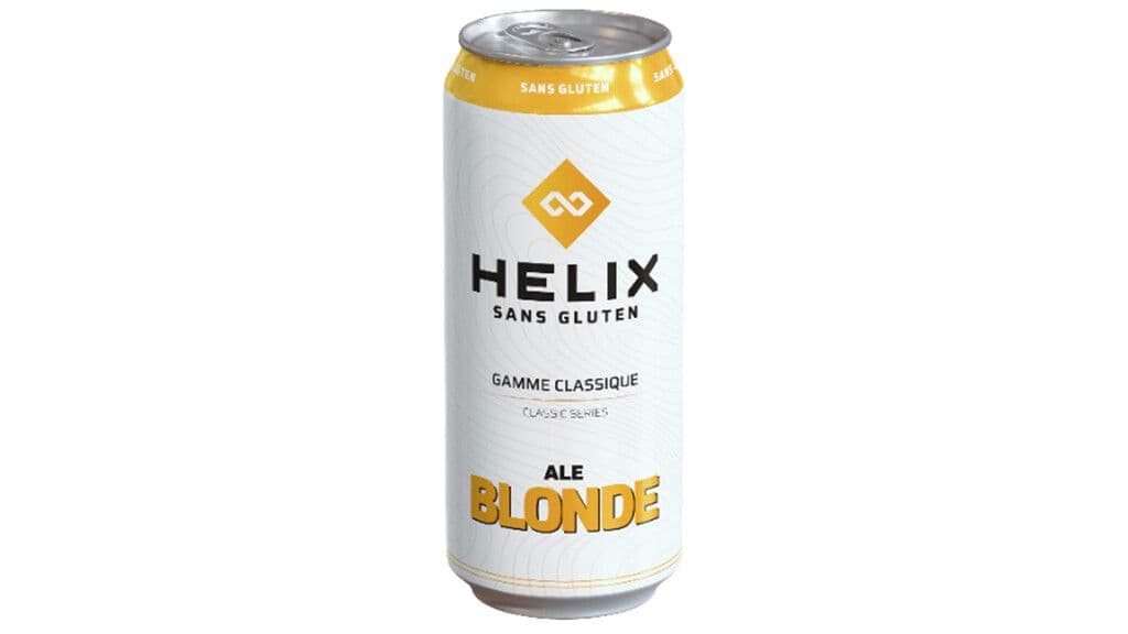 Helix - Blonde (Sans gluten), canette 473 ml (5%)