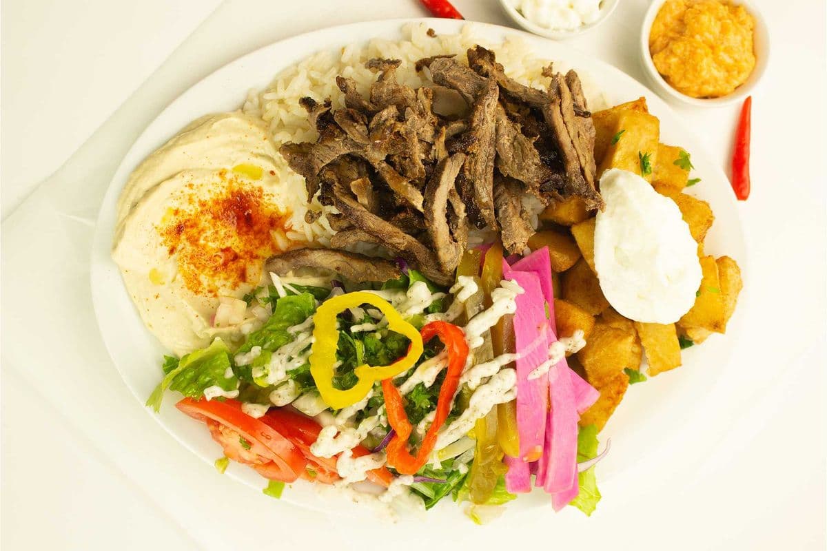 Beef Shawarma Plate