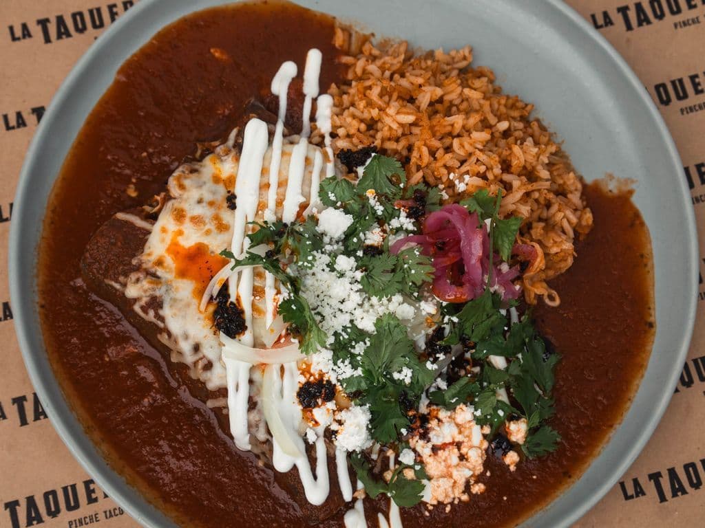 Enchiladas Rojas