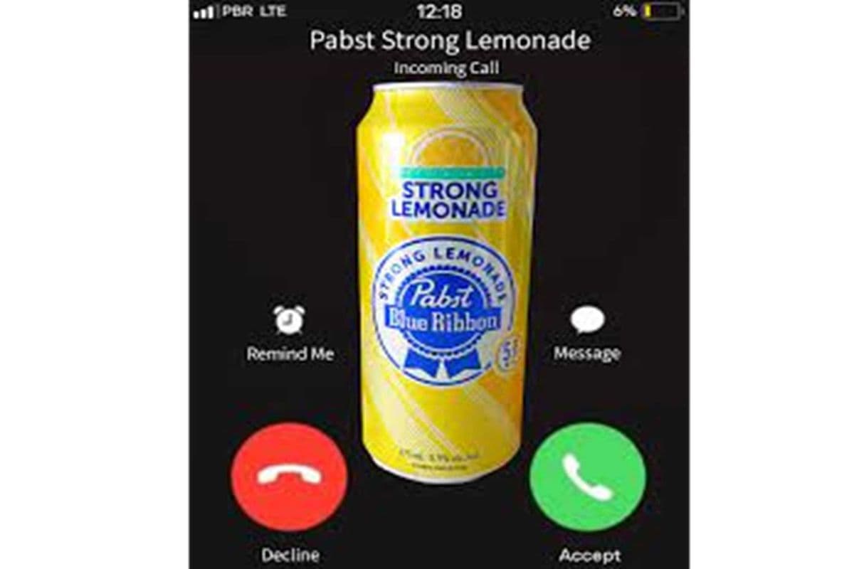 Pabst Strong Vodka Soda Lemonade 473 ML (1 x 473 ML)