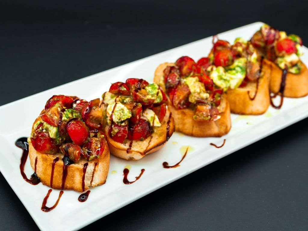 Burrata Bruschetta