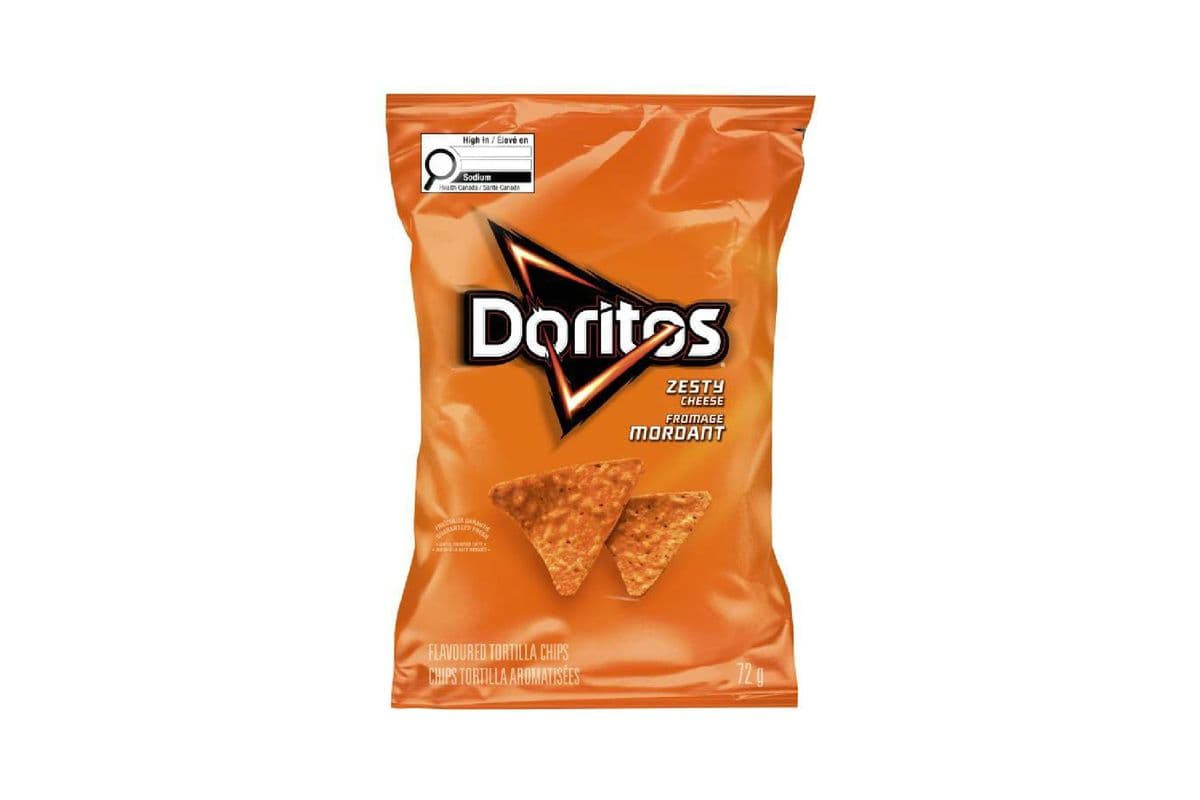 Doritos Zesty Cheese (72 g) 1010390