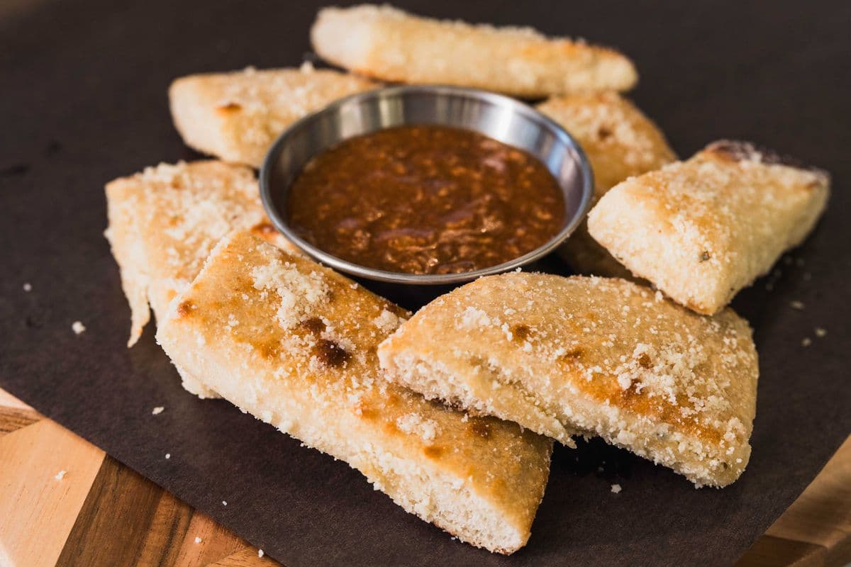 Bread Sticks and Bolognese