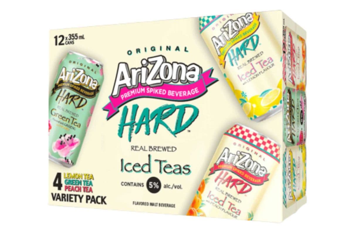 Arizona Hard Tea Variety (12 x 355 ml)