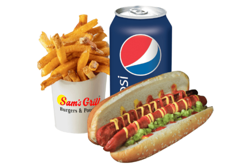 Hot Dog and Fries Combo