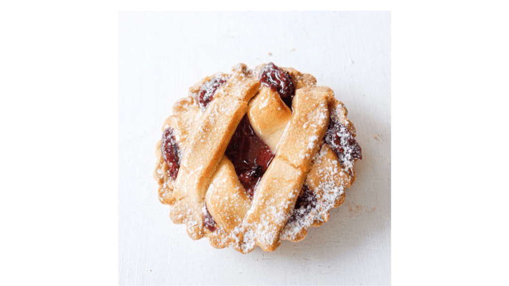 Tartelette fraise rhubarbe