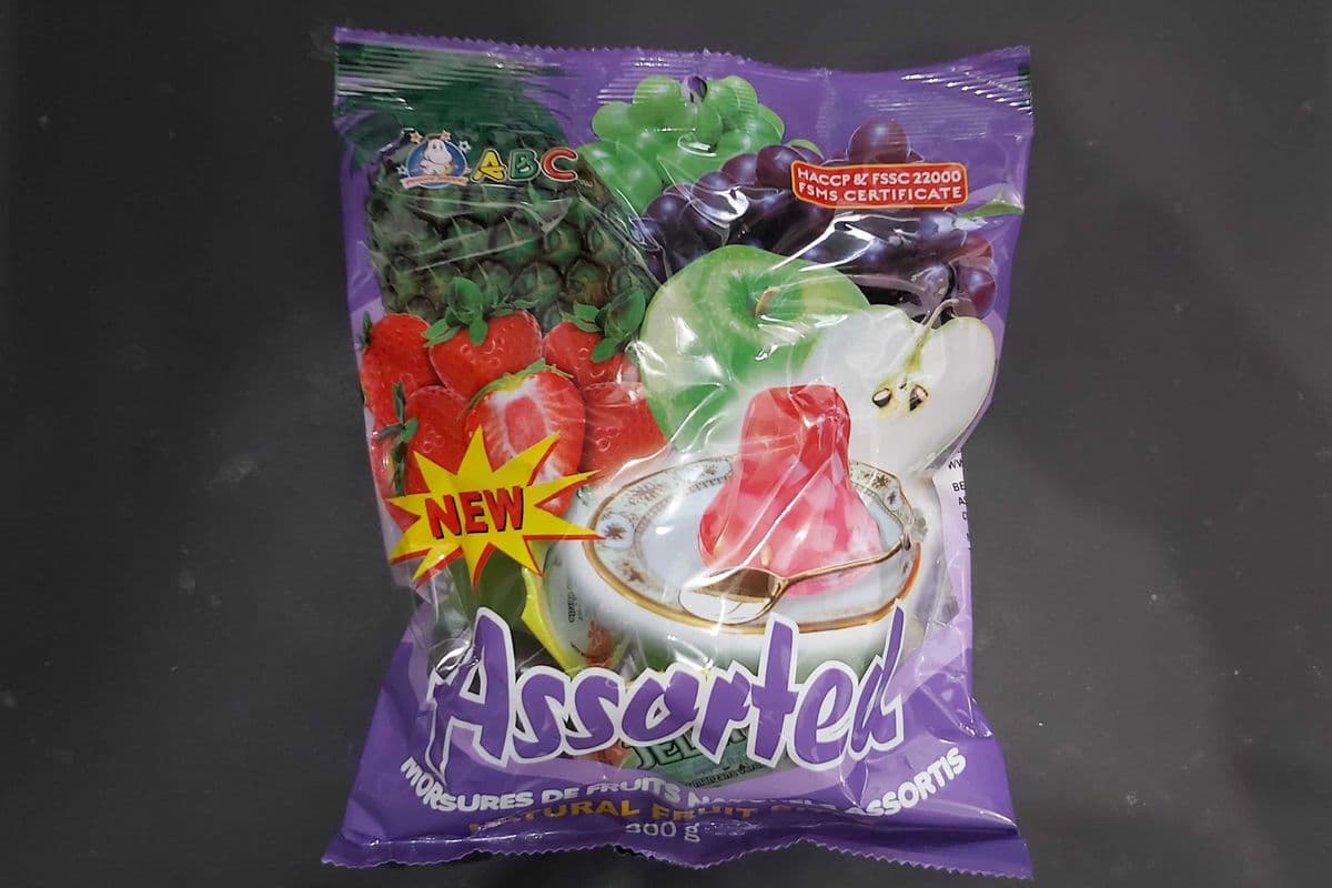 ABC Jelly Assorted Fruits Flavour 300g