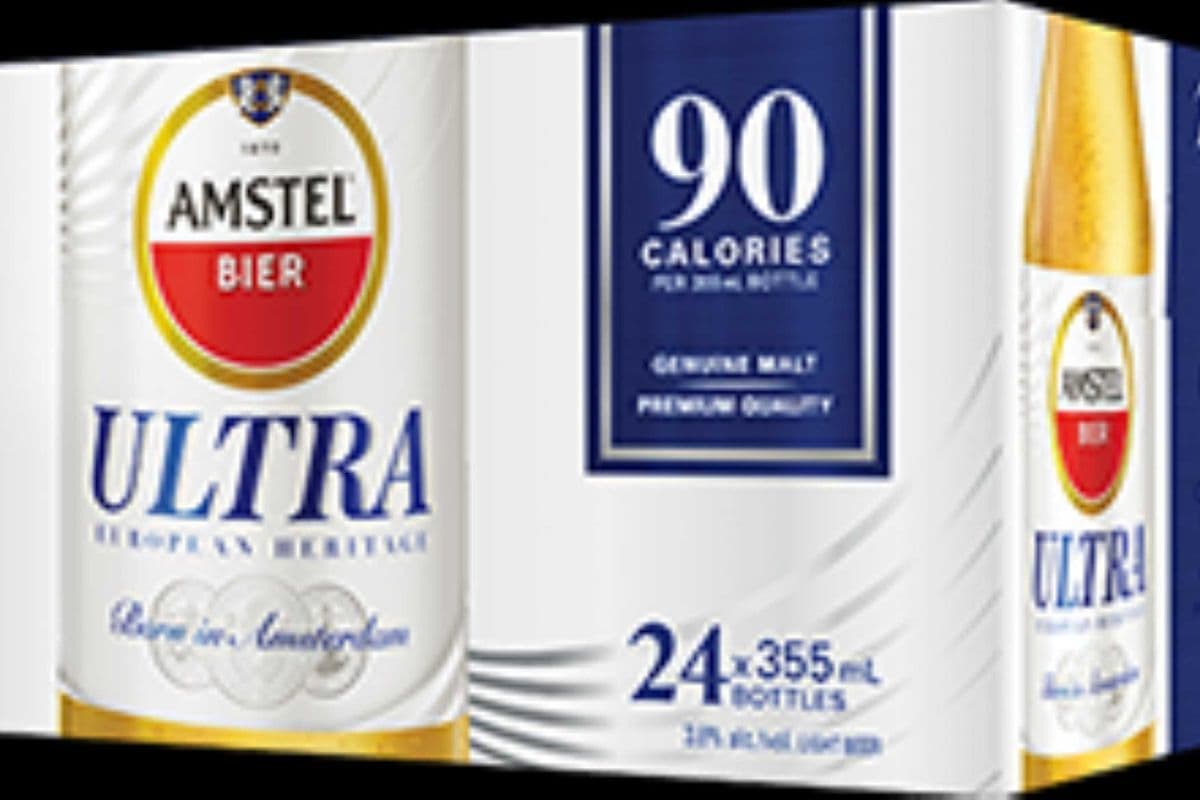 AMSTEL ULTRA (24 BOTTLES) (24 x 355ML GLASS BOTTLE)