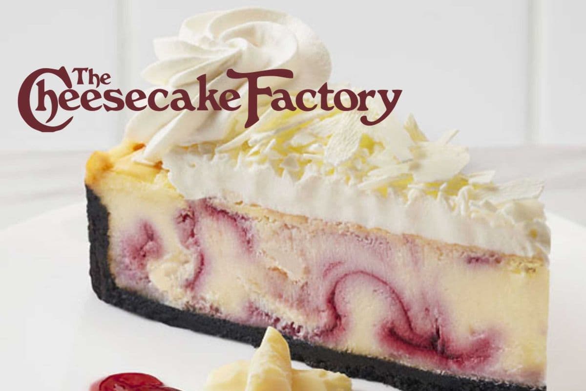 White Chocolate Raspberry Cheesecake