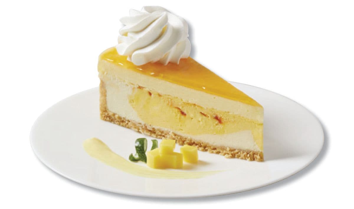 Cheesecake Factory Mango Key Lime Cheesecake