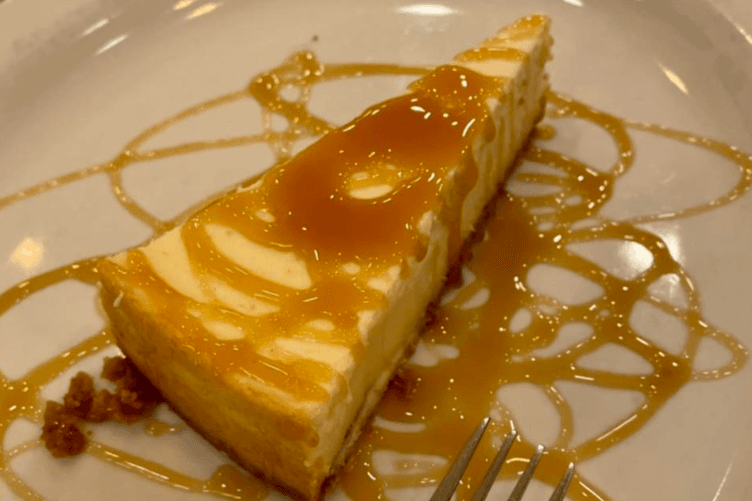 Caramel cheesecake