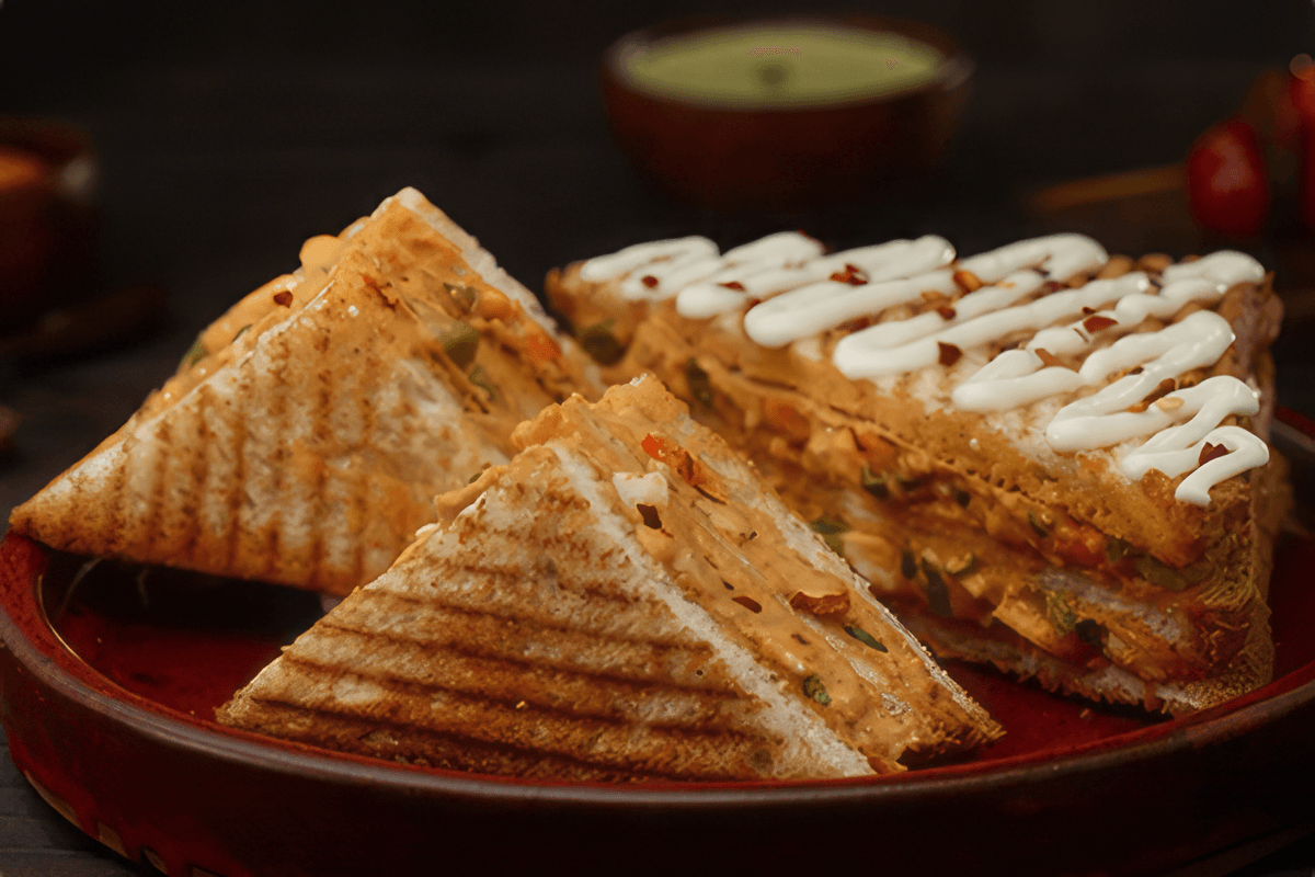 Paneer Club Sandwich