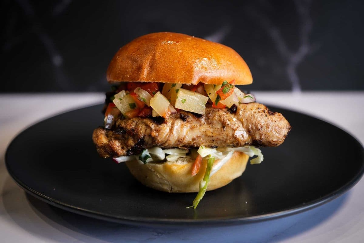 Jerk Chicken Slider