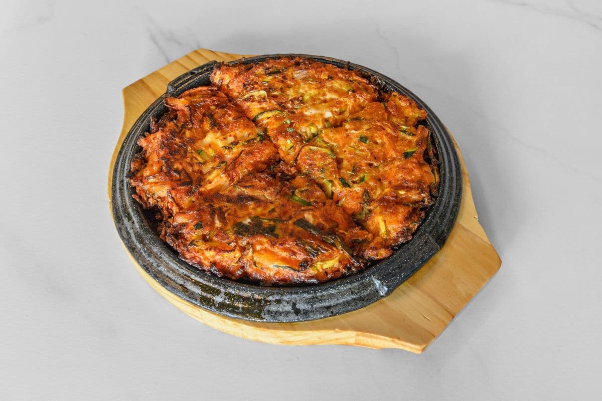 Crepe de kimchi / Kimchi Pancake (Jeon)