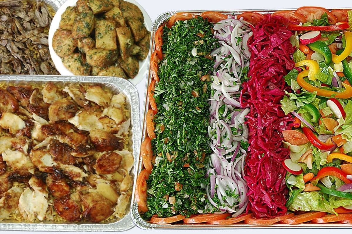 Shawarma Family Set (Two Big Trays)