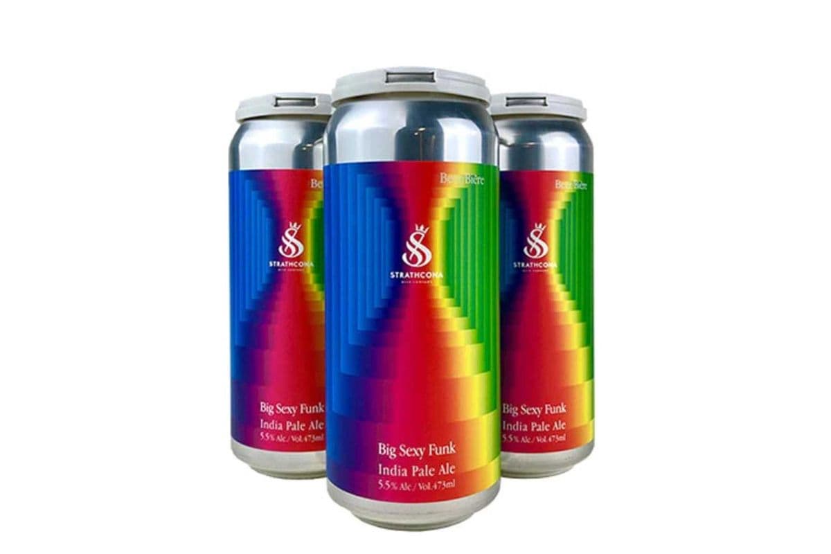 Strathcona - Big Sexy Funk (4 Pack) (4 x 473 ml Cans)