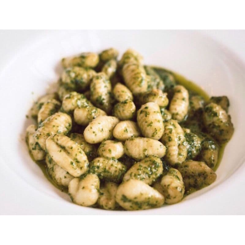 Gnocchi with Pesto Sauce