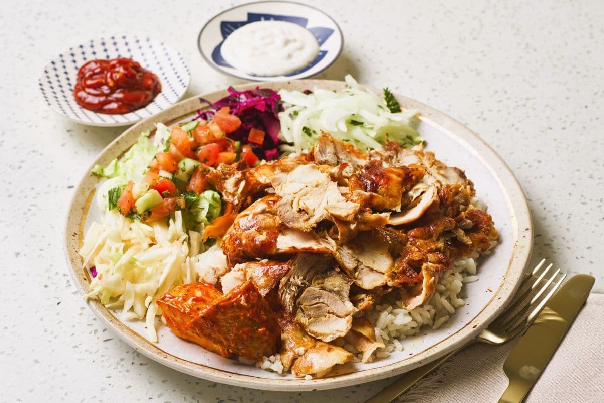 Chicken Shawarma Plate