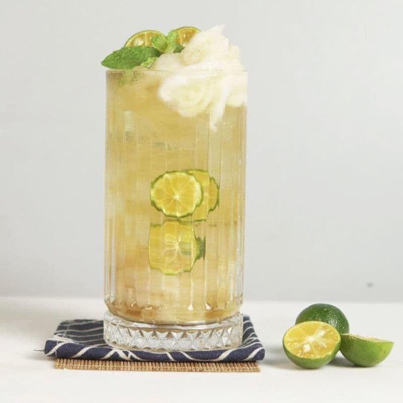 Sour Sop Passion Fruit Tea - Tra Mang Cau Chanh Day