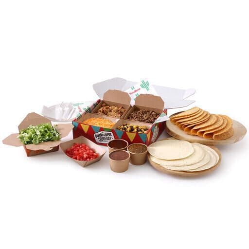 BEEF & CHICKEN TACO BAR - Serves 5 people