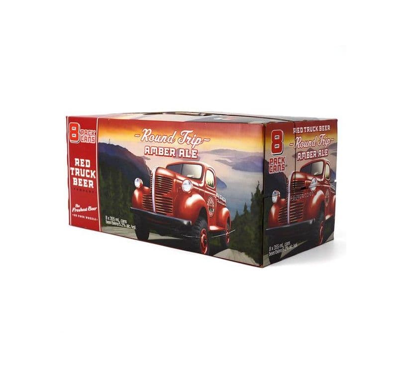Red Truck Beer Round Trip Amber Ale (8 x 355 ml)